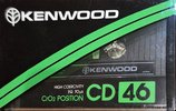 Compact Cassette Kenwood CD 46 Type II Chrome 1982 Japan