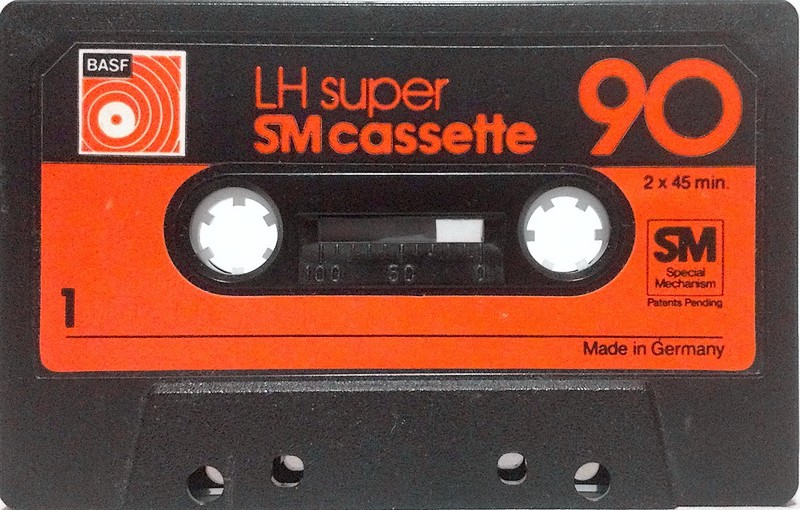 Compact Cassette: BASF  - LH Super 90