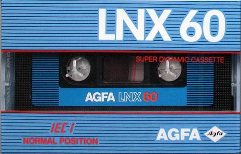 Compact Cassette: AGFA  - LNX 60