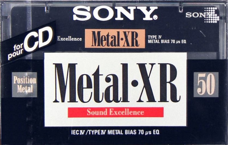 Compact Cassette: Sony  - Metal-XR 50