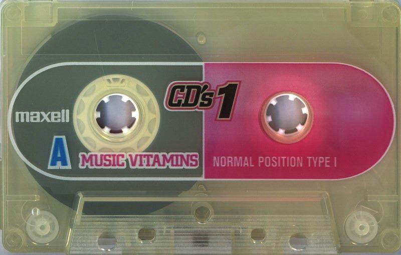 Compact Cassette: Maxell / Hitachi Maxell - Music Vitamins 80