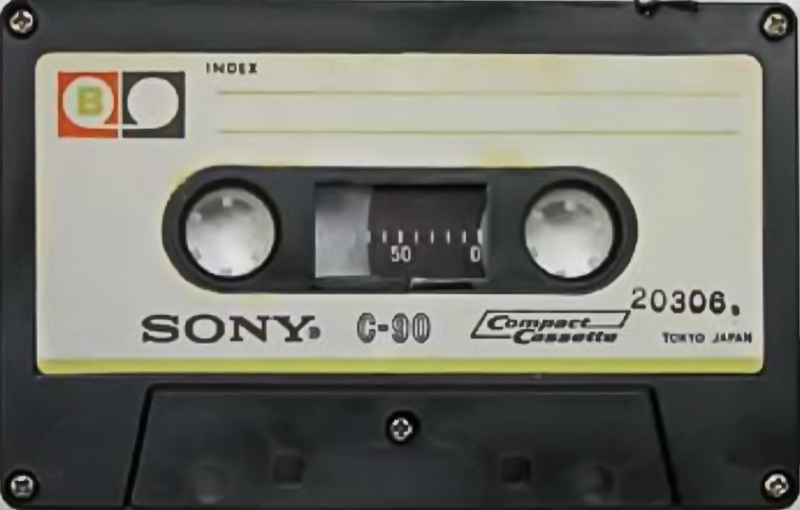 Compact Cassette Sony 90 "Magazine Tape" Type I Normal 1967 Japan