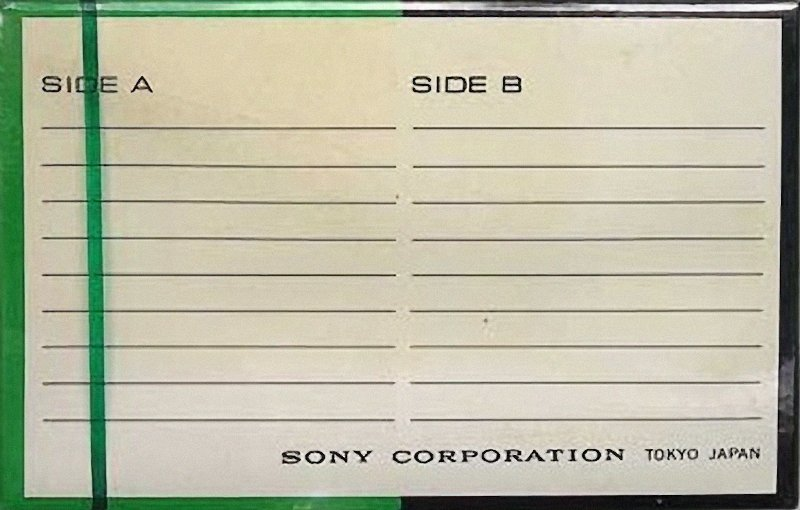 Compact Cassette Sony 90 "Magazine Tape" Type I Normal 1967 Japan