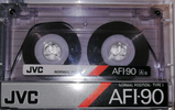 Compact Cassette JVC AFI 90 "AF1-90S" Type I Normal 1990 North America