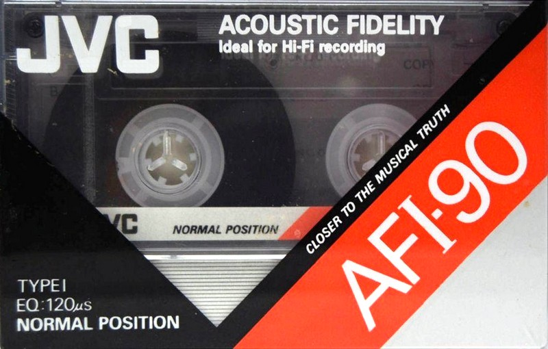 Compact Cassette:  JVC - AFI 90