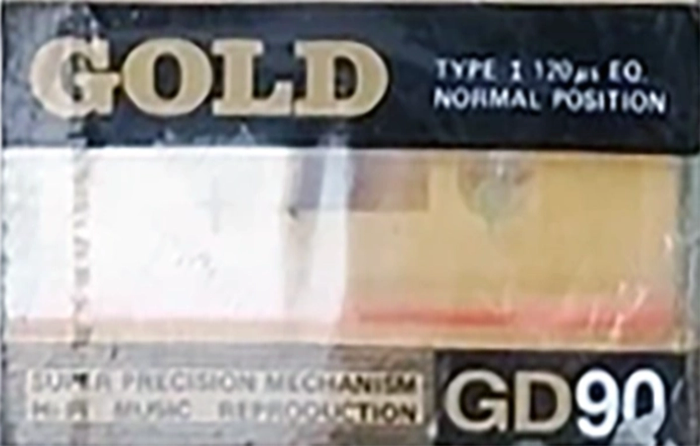 Compact Cassette Gold GD 90 Type I Normal Unknown Country