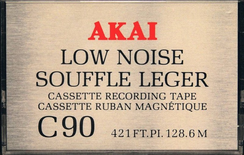 Compact Cassette: Mitsubishi Akai -  90