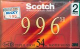 2 pack Scotch 996 X 54 "996X2-54X2" Type II Chrome 1993 Japan