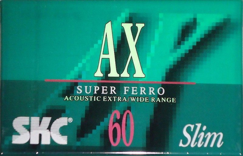 Compact Cassette SKC AX 60 Type I Normal 1995 Europe