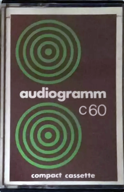 Compact Cassette Audiogramm 60 Type I Normal 1979 France