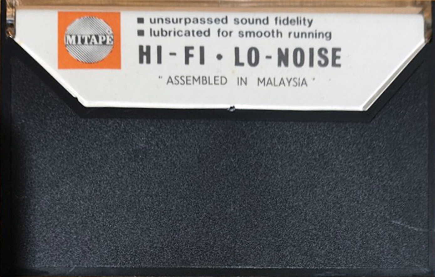 Compact Cassette Mitape 90 Type I Normal 1978 Malaysia