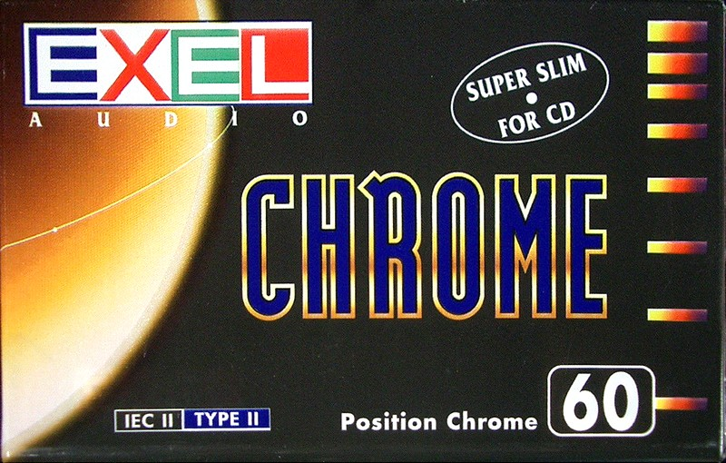 Compact Cassette Exel 60 Type II Chrome Europe