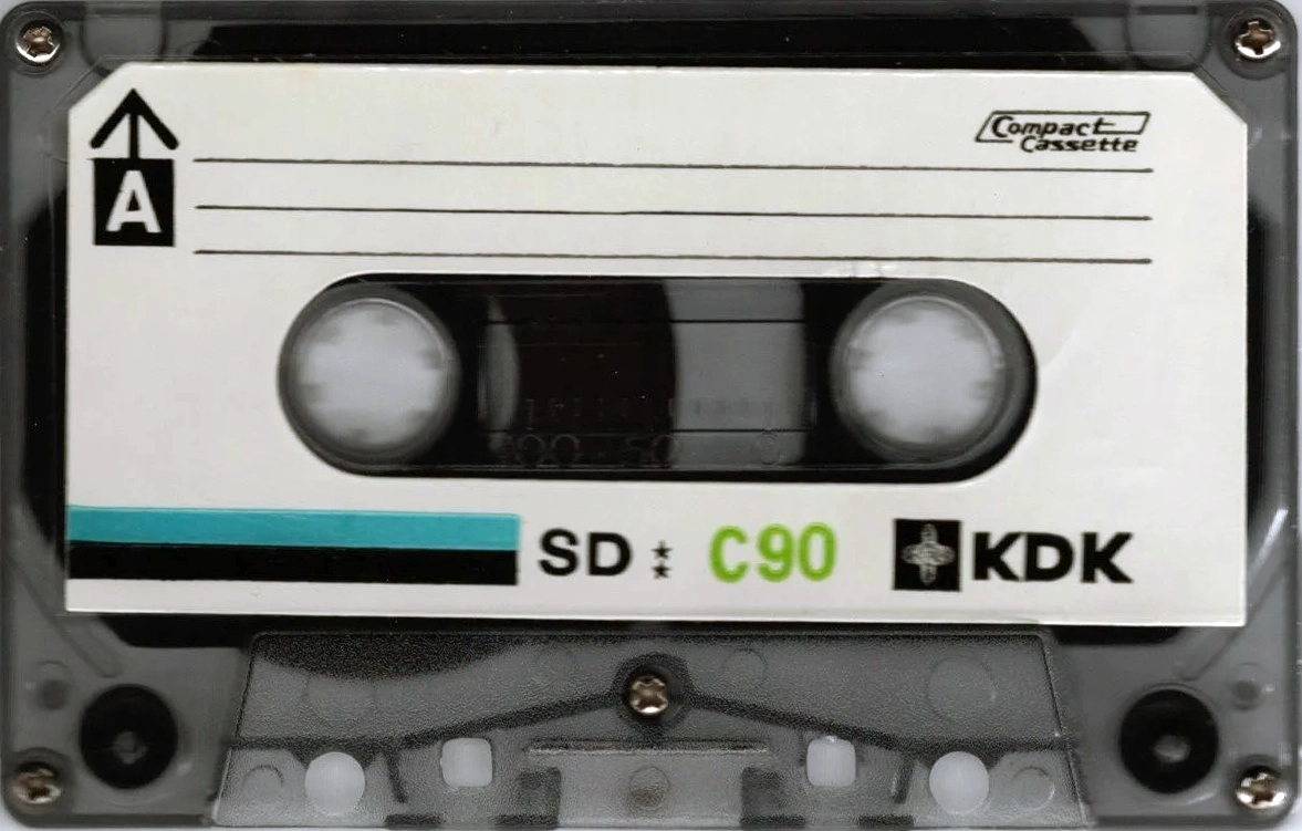 Compact Cassette KDK SD 90 Type I Normal 1973 Worldwide