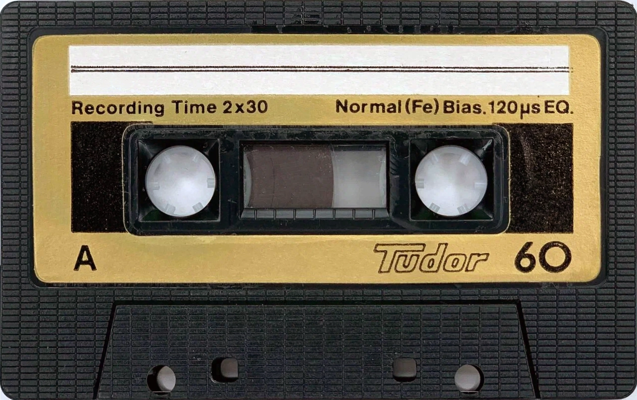 Compact Cassette Tudor 60 Type I Normal 1979 Spain