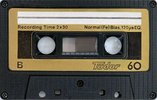 Compact Cassette Tudor 60 Type I Normal 1979 Spain