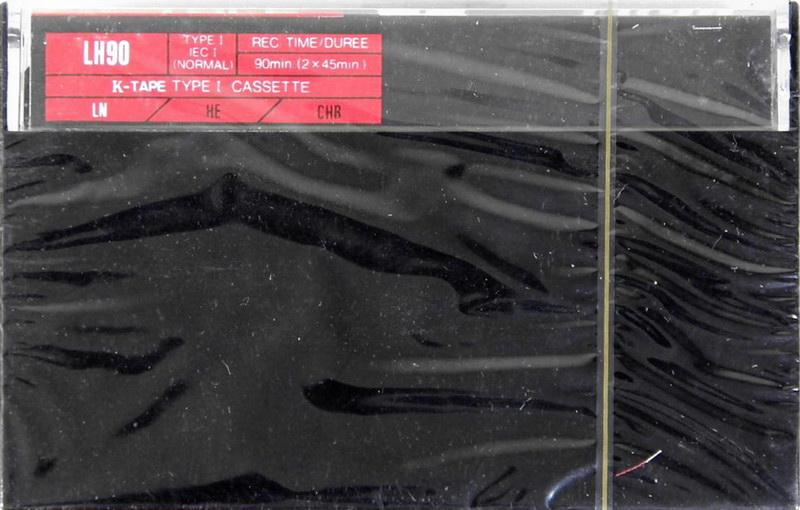 Compact Cassette K - Tape 90 "LH" Type I Normal 1977 Hong Kong