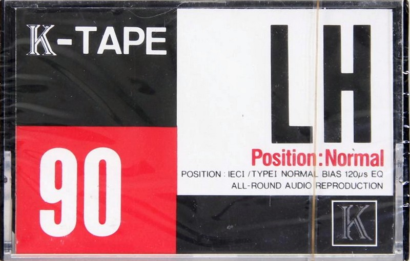 Compact Cassette:  K - Tape -  90