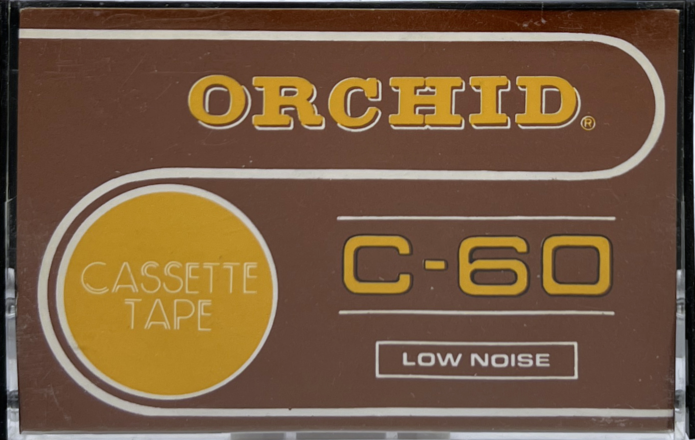 Compact Cassette Orchid 60 Type I Normal Hong Kong