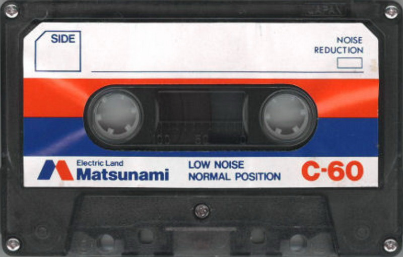 Compact Cassette Matsunami 60 Type I Normal 1978 Japan