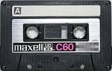 Compact Cassette Maxell UD XL 60 Type I Normal 1975 Europe
