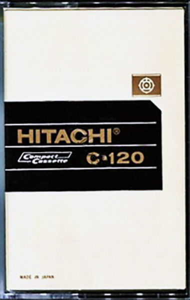 Compact Cassette Hitachi 120 Type I Normal 1966 Worldwide