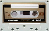 Compact Cassette Hitachi 120 Type I Normal 1966 Worldwide
