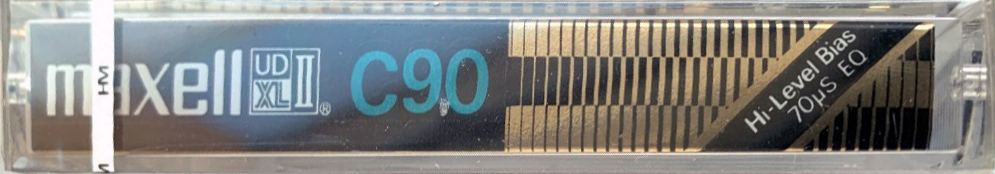 Compact Cassette Maxell UD XLII 90 Type II Chrome 1979 Europe