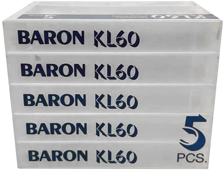 5 pack Baron KL 60 Type I Normal 1986 Japan