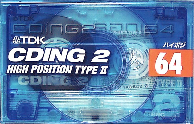 Compact Cassette: TDK  - CDing 2 64