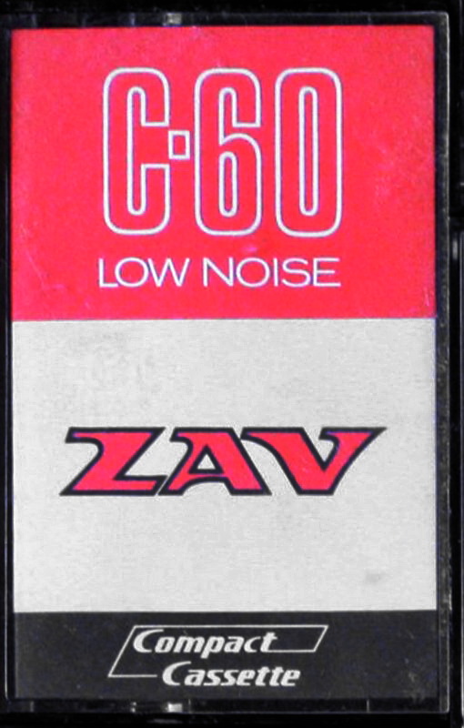 Compact Cassette Zav 60 Type I Normal Unknown Country