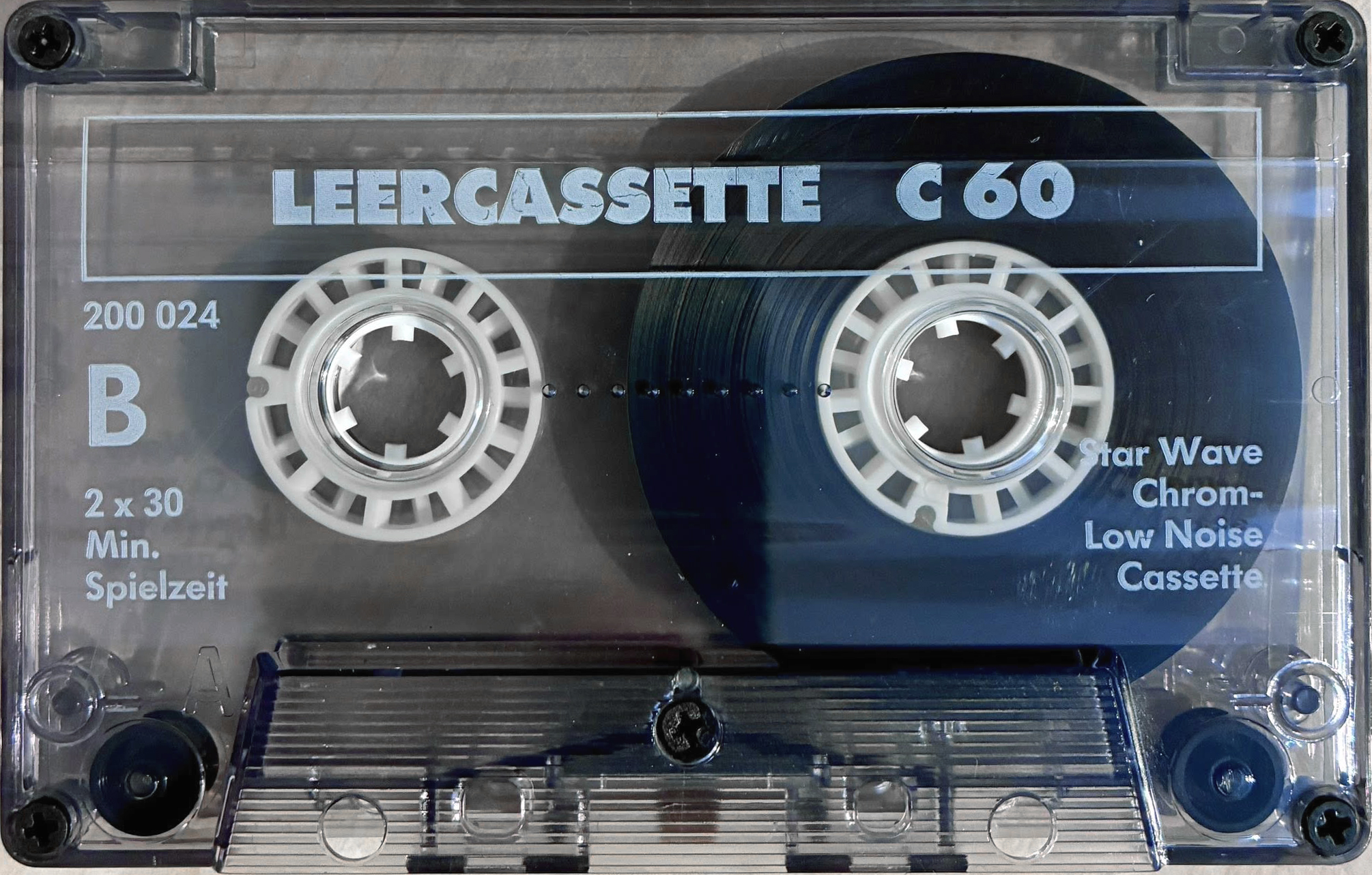 Compact Cassette Star Wave 60 Type II Chrome Germany