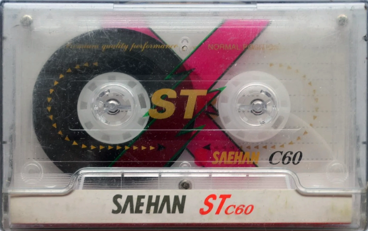 Compact Cassette Saehan ST 60 Type I Normal 1999 Europe