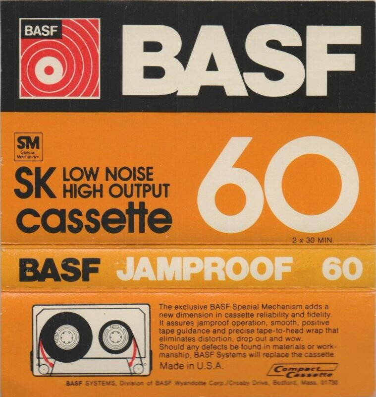 Compact Cassette: BASF  - SK 60