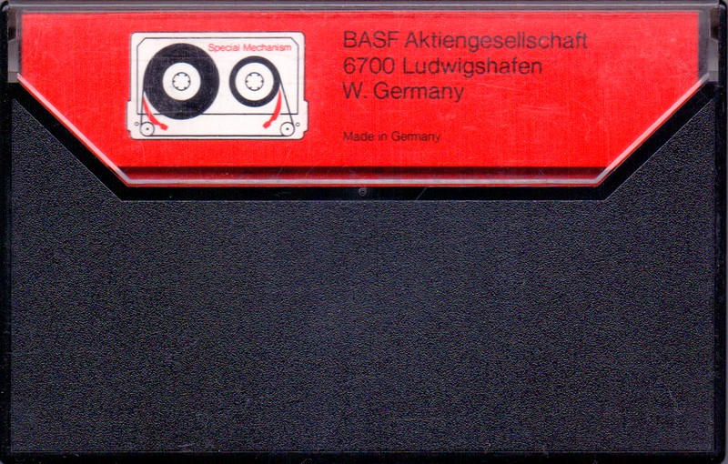 Compact Cassette BASF LH Super 60 "Oval Window" Type I Normal 1976 Europe