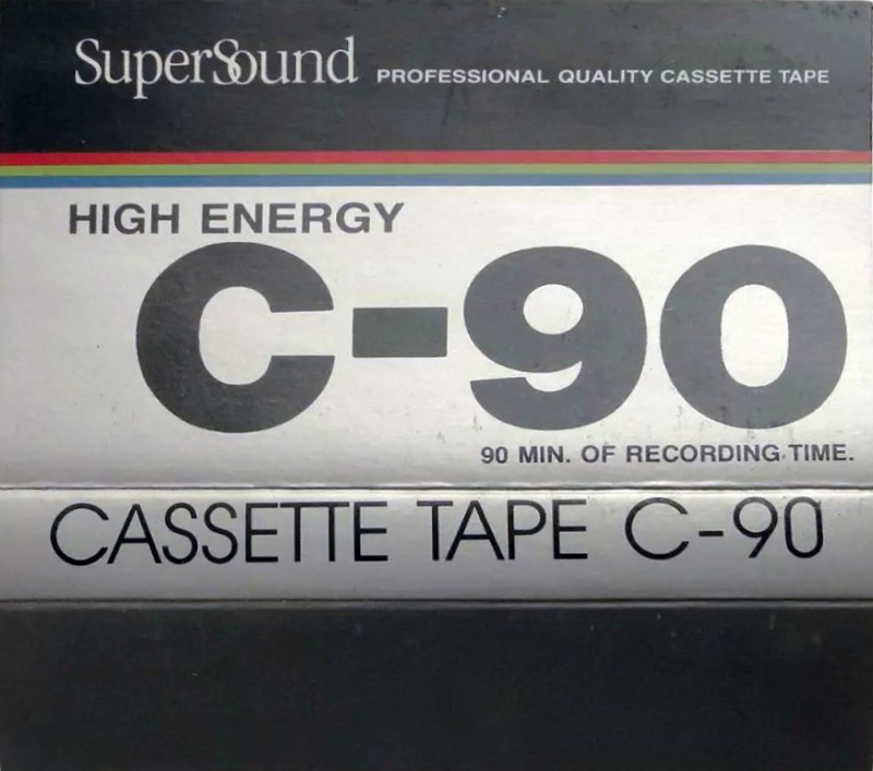 Compact Cassette Super Sound 90 Type I Normal 1978 Hong Kong