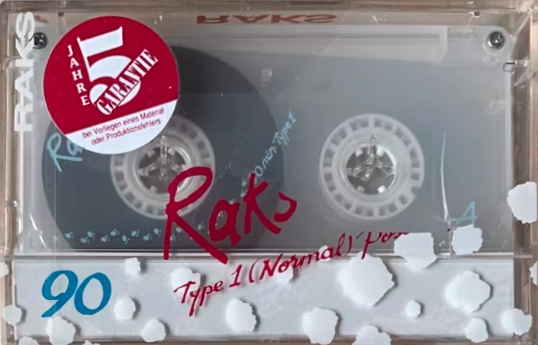Compact Cassette RAKS Raks `n Roll 90 Type I Normal 1996 Europe