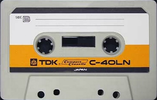 Compact Cassette TDK 40 Type I Normal 1972 Japan