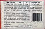 Compact Cassette Certron D / Dictation 90 Type I Normal 1992 USA