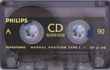 Compact Cassette Philips CD Plus 90 Type I Normal 1994 Europe