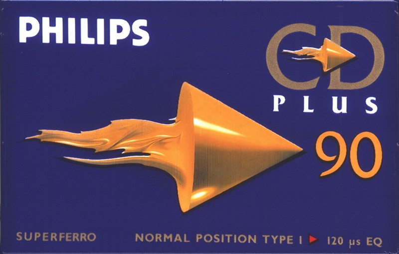 Compact Cassette: Philips  - CD Plus 90