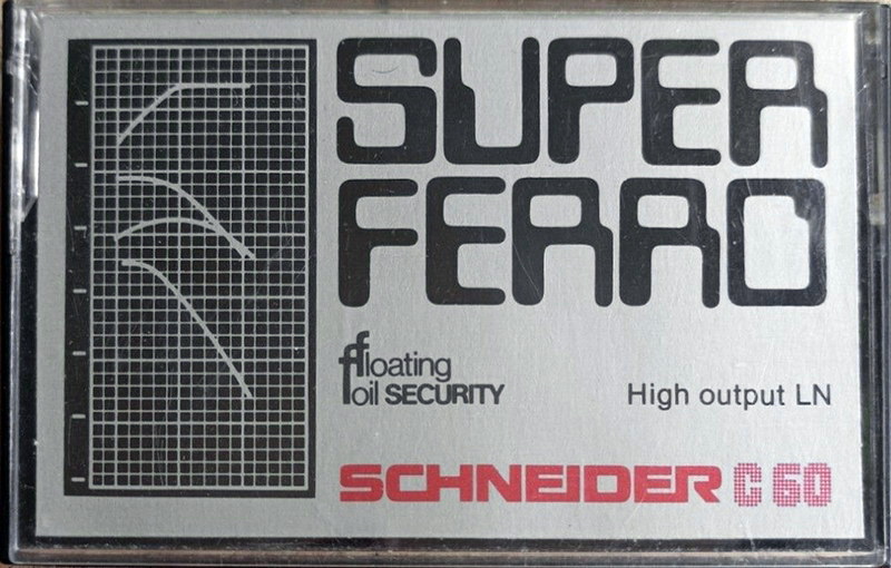 Compact Cassette Schneider 60 Type I Normal 1976 Europe