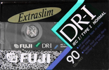 Compact Cassette Fuji DR-I 90 Type I Normal 1990 North America