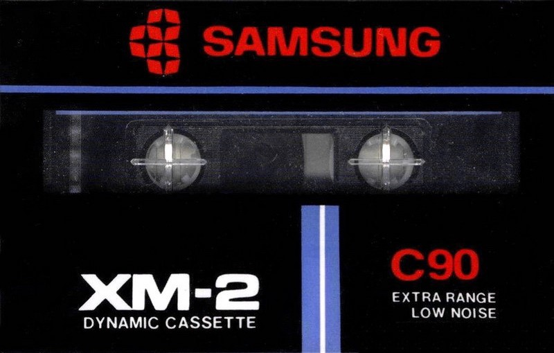 Compact Cassette Samsung XM-2 90 Type I Normal 1988 Europe