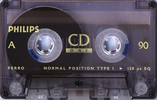 Compact Cassette Philips CD One 90 Type I Normal 1994 Europe