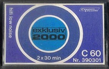 Compact Cassette Exklusiv 2000 60 Type I Normal Germany