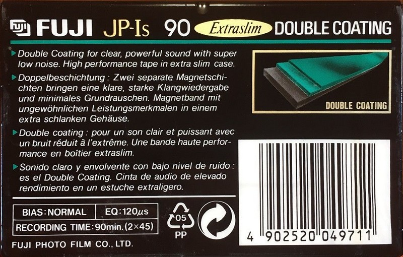 Compact Cassette: FUJI Fuji - JP-Is 90