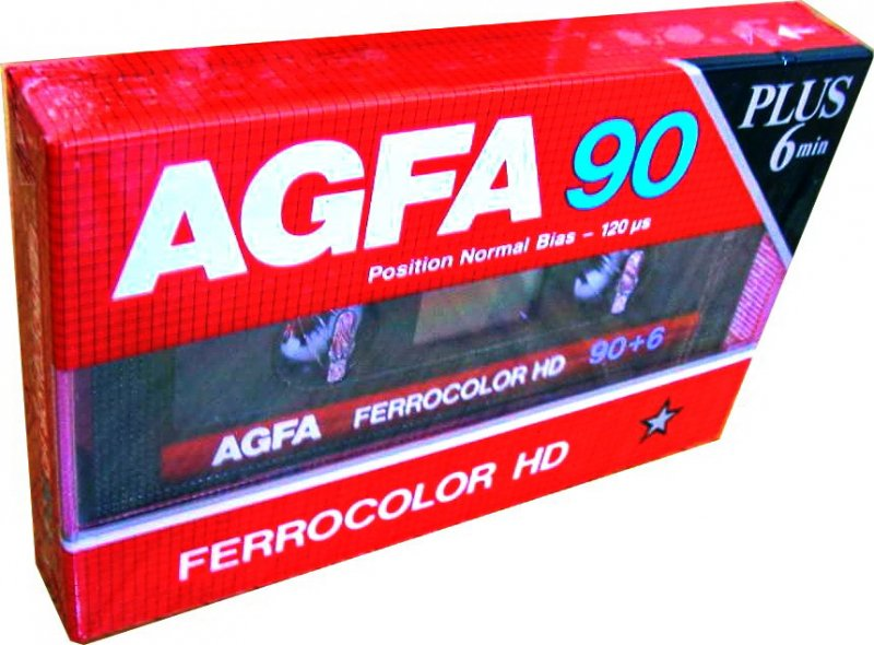 Compact Cassette: AGFA  - Ferrocolor HD 90+6