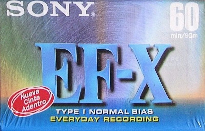 Compact Cassette: Sony  - EF-X 60