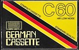 Compact Cassette Imea 60 "German cassette" Type I Normal Unknown Country