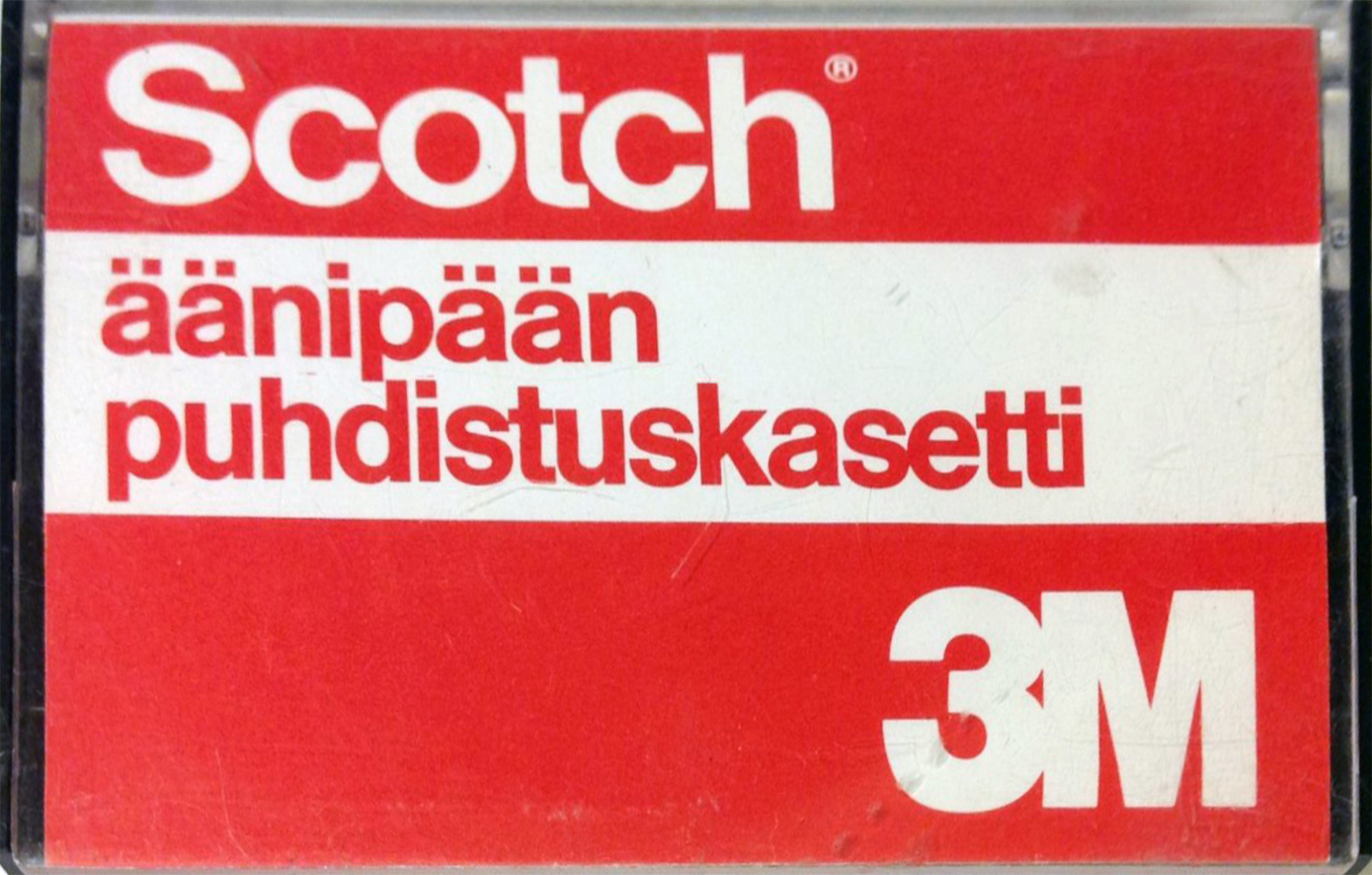 Compact Cassette Scotch Cleaning Cassette 1981 Finland